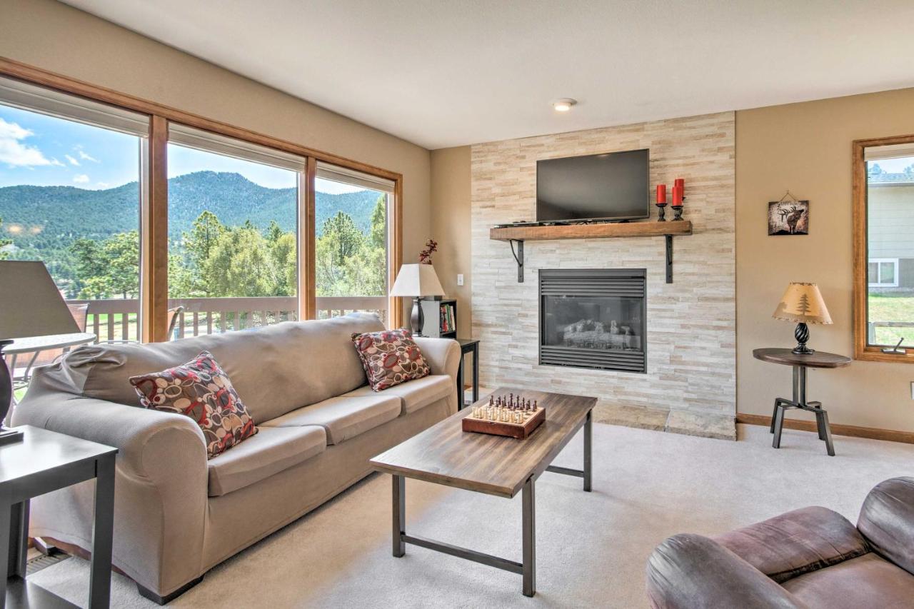 4 Mi To Rmnp Mtn-View Home With Golf Course! Estes Park Exterior photo